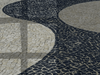 Mosaico de Pedras Naturais